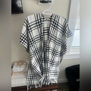 LOFT Monochrome Checkered Wrap